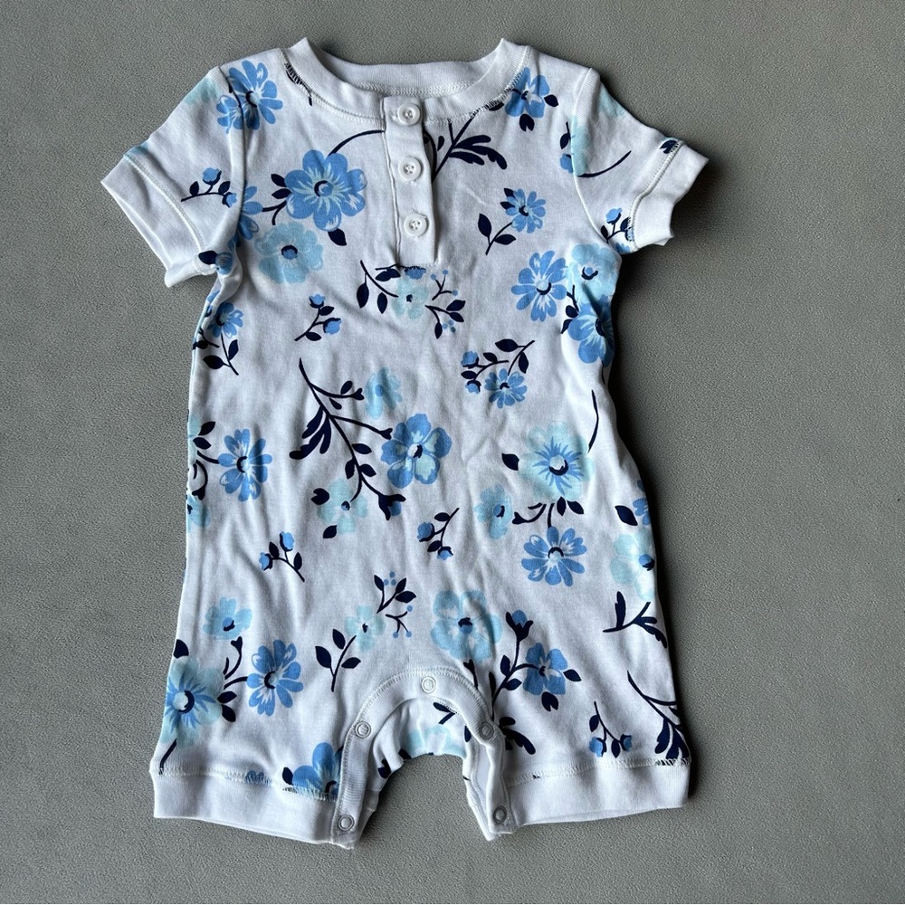 Little Me ~ Shortall Romper ~ Baby Size 9 Months